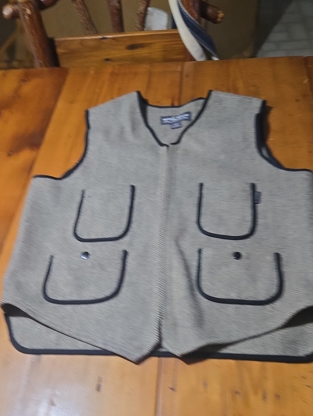 Woolrich Vintage Sz L Men's Wool Vest